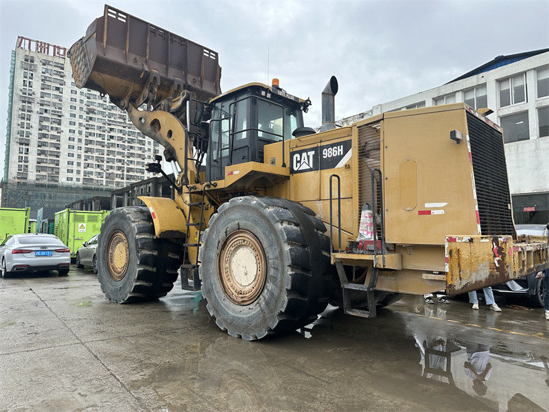 المستخدم الأصلي CAT 986H محمول عجلات Caterpillar CAT 986 المحمول الأمامي الكبير