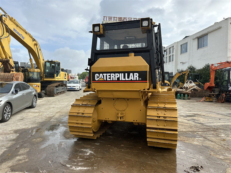 إعادة طلاء الجرافة المستخدمة CAT D6G الجرافة المستخدمة Caterpillar D3C D5B D6 الجرافة في حالة جيدة