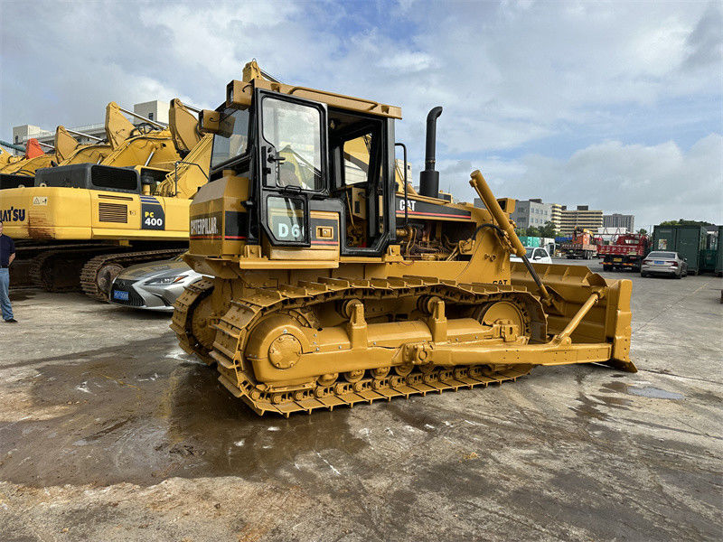 إعادة طلاء الجرافة المستخدمة CAT D6G الجرافة المستخدمة Caterpillar D3C D5B D6 الجرافة في حالة جيدة
