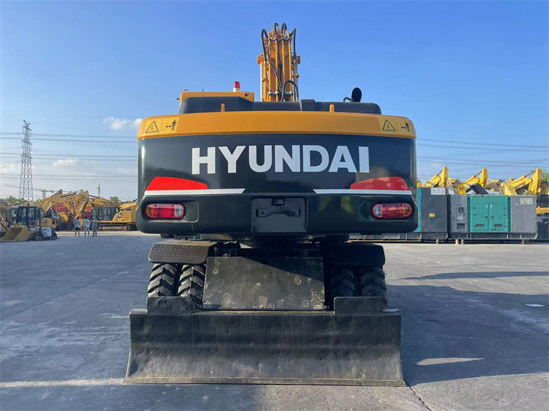 20 طن كوريا حفرة عجلات هيونداي R210W-9 مستعملة حفرة عجلات هيونداي 210