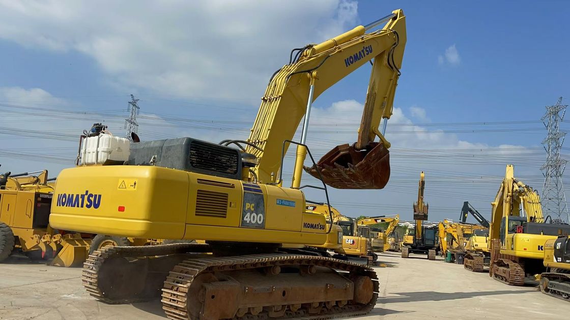 اليابان الأصلية المستخدمة كوماتسو PC400-8 الحفرة الكبيرة 40 طن كوماتسو PC400 حفرة