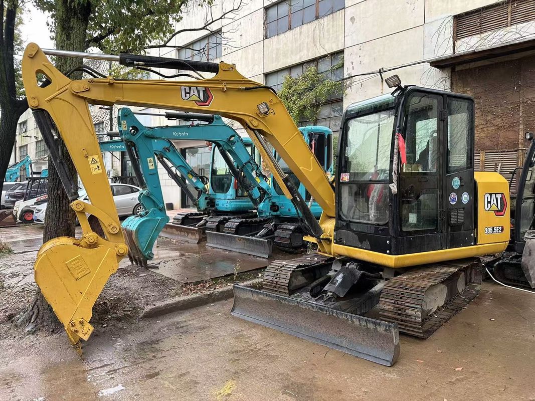5.5 طن الحفارات المستخدمة CAT 305.5E Caterpillar 305.5