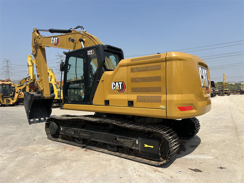 حفرة CAT 323 مستعملة مع محرك C7.1 يد ثانية حفرة Caterpillar عام 2018