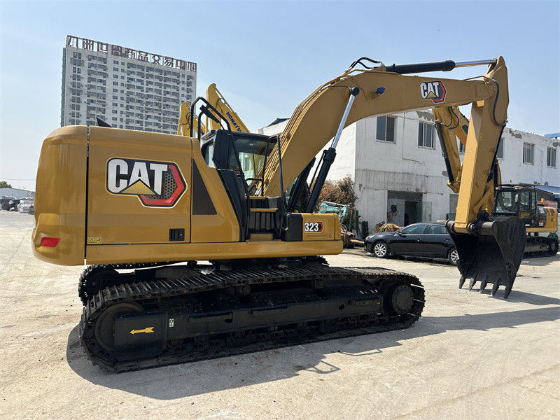 حفرة CAT 323 مستعملة مع محرك C7.1 يد ثانية حفرة Caterpillar عام 2018