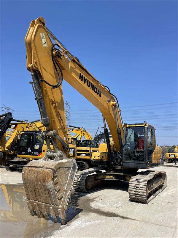 الطلاء الأصلي كوريا مستعمل هيونداي R220LC-9S الحفر هيونداي 220 كراولر حفر