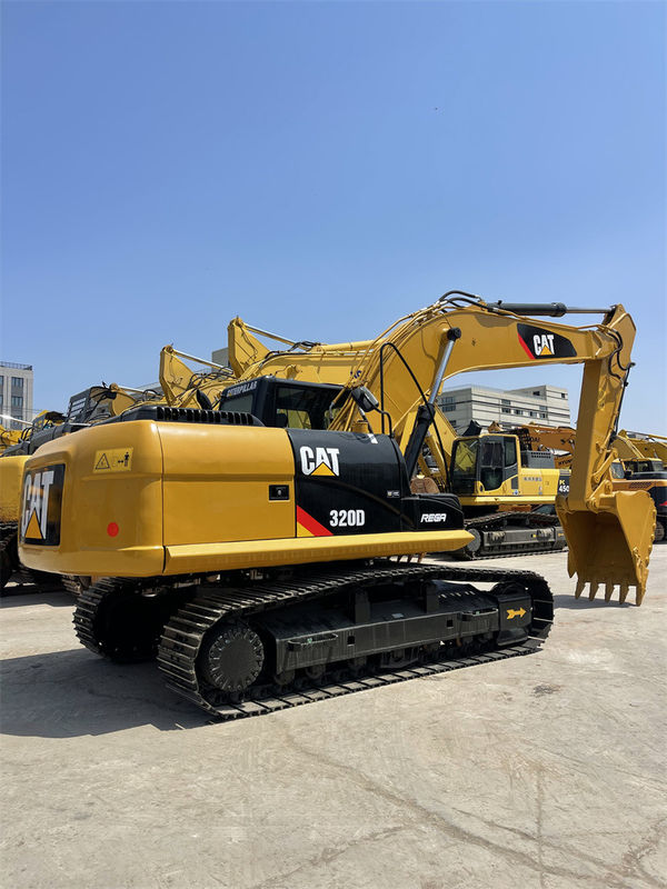 تم طلاء الحفارة المستخدمة CAT 320D 20 طن الحفارة المستخدمة Caterpillar 320D 320C 320DL