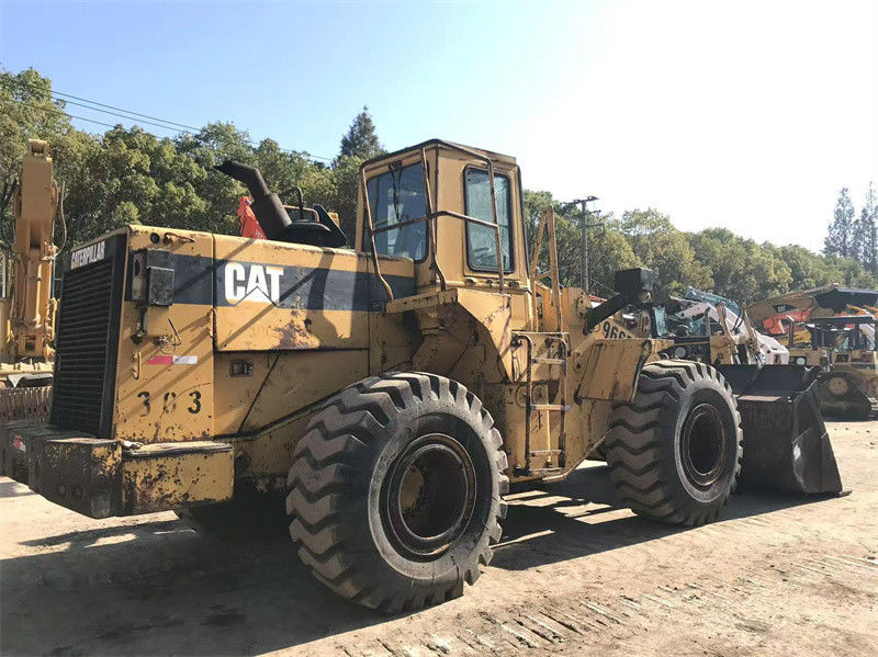 الطلاء الأصلي المستخدم CAT 966F محمول عجلات يدوية Caterpillar CAT 966 محمول الأمامي