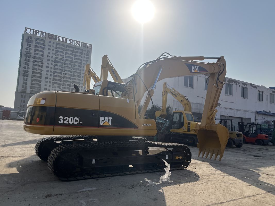 حفارة CAT 320CL مستعملة 20 طن حفارة كاتربيلر CAT 320C 320D 320GC متوسطة الحجم مستعملة