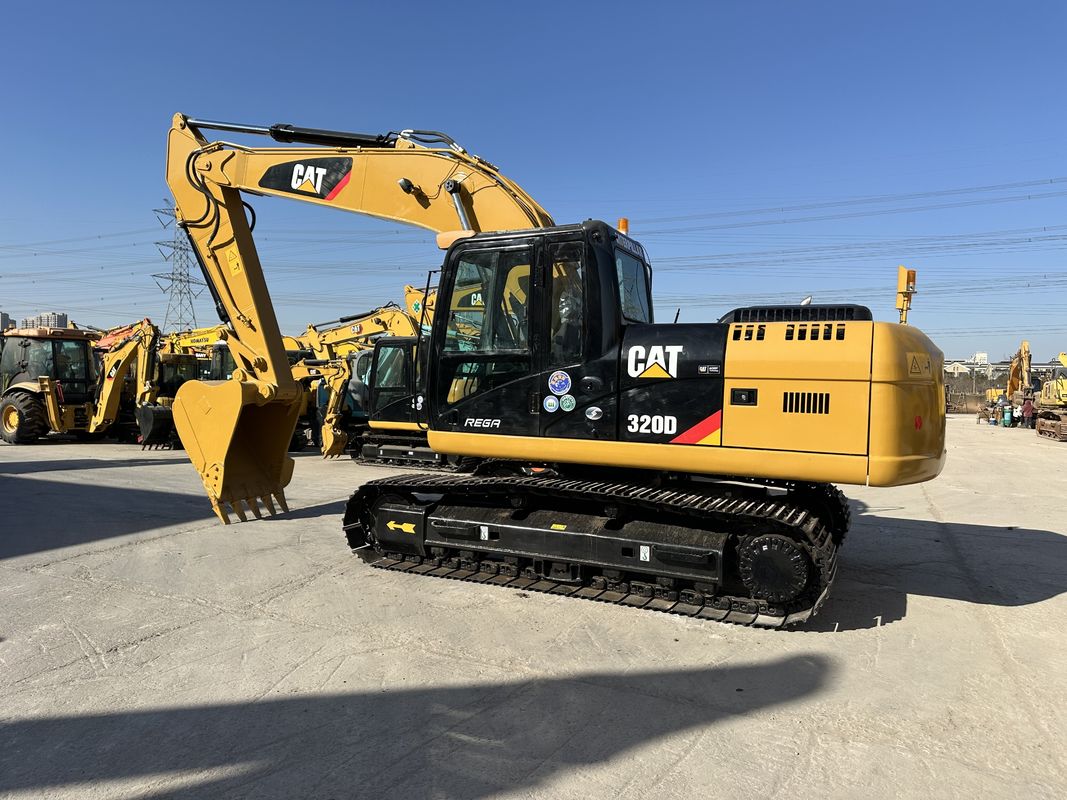 حفارة CAT 320D مستعملة 20 طن حفارة CAT 320 متوسطة مستعملة
