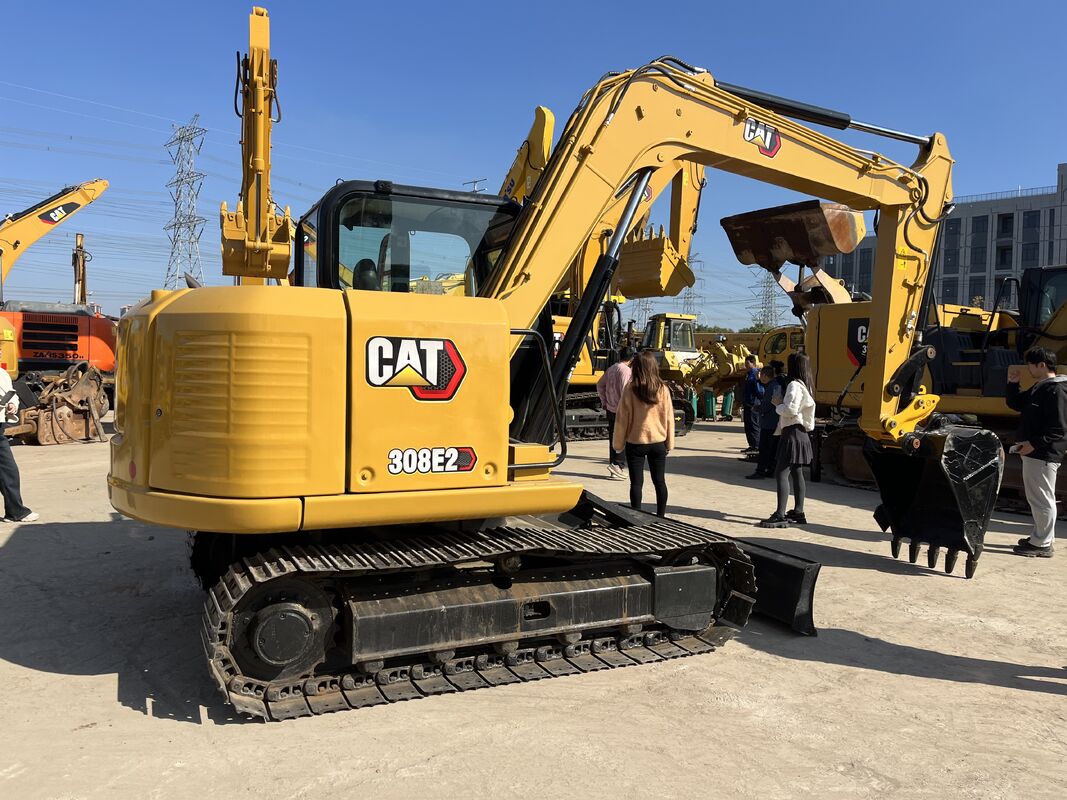 حفرة صغيرة بحالة جيدة حفرة Caterpillar 308E2 8 طن للبيع