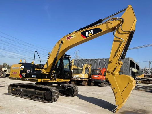 320D مستعملة كاتربيلر حفارة هيدروليكية كاتربيلر حفارة