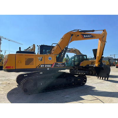 Sany Sy215 مستعمل Sany Excavator 20 Ton مستعمل حفارة هيدروليكية