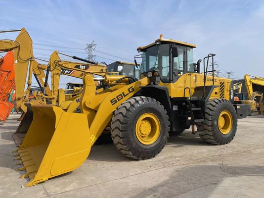 SDLG LG956L Wheel Loader Front Loader أصفر 17450 كجم