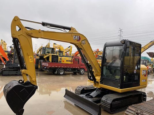تستخدم كاتربيلر حفارة صغيرة CAT 305.5E2 تستخدم حفارة مجنزرة