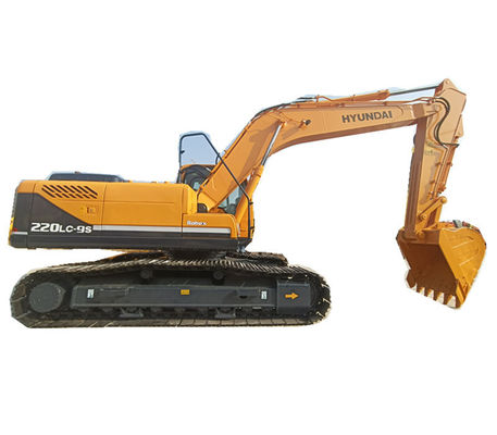 220LC-9S 22 طن مستعمل Hyundai Excavator 22000kg