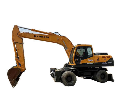 مستعملة Hyundai Robex 210W 21 Ton 210W-9 Wheel Excavator