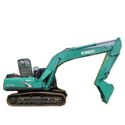 تستخدم اليابان Kobelco Sk210LC Excavator Sk210 حفارات زحافة