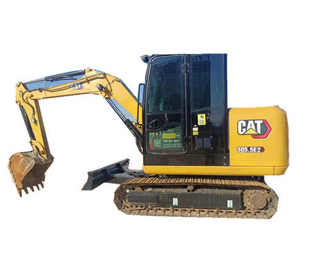 مستعمل Caterpillar CAT 305.5 E2 305 CAT حفارات زحافة