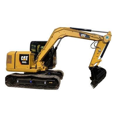 308E2 تستخدم كاتربيلر حفارات CAT حفارات صغيرة هيدروليكية 8 طن