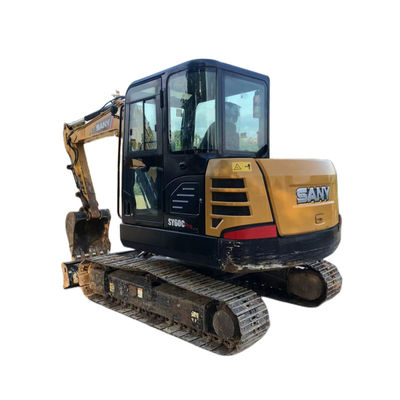 تستخدم حفارة صغيرة حفار لشركة Sany SY60C SY55C SY75C