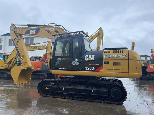 تستخدم حفارة زاحفة CAT 320D 20 طن لمشاريع البناء الكبيرة