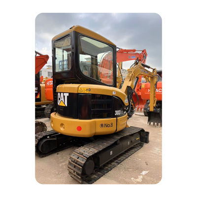 الحفارات المصغرة المستخدمة CAT Caterpillar 303C CR Crawler Excavator