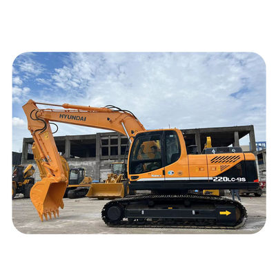 حفرة هيونداي 220LC-9S مستعملة 22 طن حفرة هيونداي مستعملة