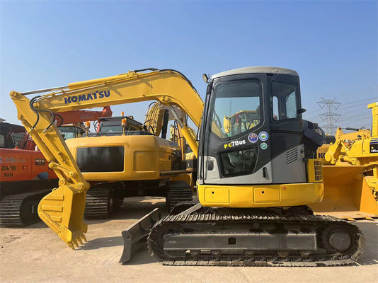 المستخدمة الأصلية اليابان كوماتسو Pc78us الحفرة الزحفية Pc78 الحفرة المصغرة