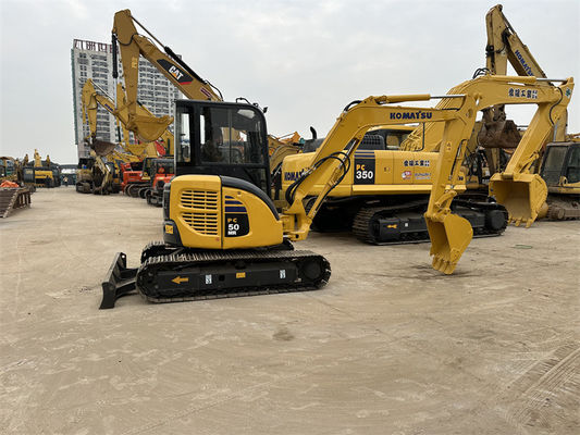 كوماتسو PC50MR-2 الحفرة المصغرة 5 طن اليابان الحفرة المستخدمة كوماتسو PC50