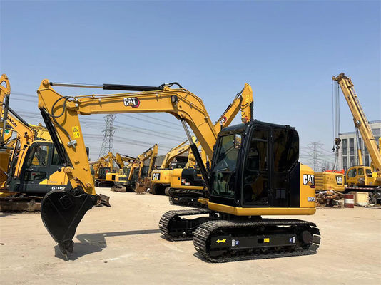 7 طن من الحفارات المصغرة المستخدمة CAT 307E2 Caterpillar 305 306 307 الحفارات الزحفية