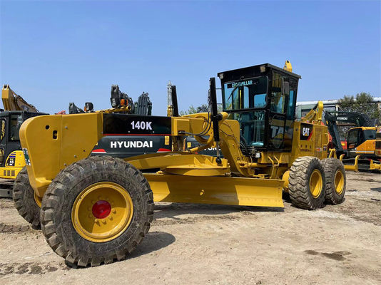 المستخدم CAT 140K محرك الدرجة المستخدمة كاتربيلر 140 درجة الأرض المتحركة المعدات