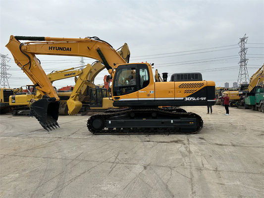 30 طن مستعمل هيونداي R305LC-9S الحفرة كوريا مستخدم هيونداي 305 حفرة التعدين