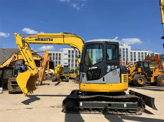 اليابان الأصلية المستخدمة كوماتسو PC78us الحفرة الزحفية PC78US-6 الحفرة المصغرة