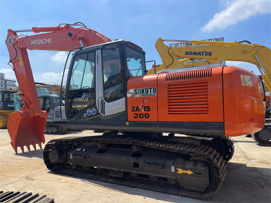حفرة هيتاتشي ZX200 مستعملة 20000 كيلوغرام اليابان حفرة هيتاتشي ZX200-3G مستعملة