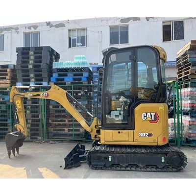 المستخدم الأصلي CAT 302E الحفرة المصغرة Caterpillar 302 الحفارات الزحفية المصغرة