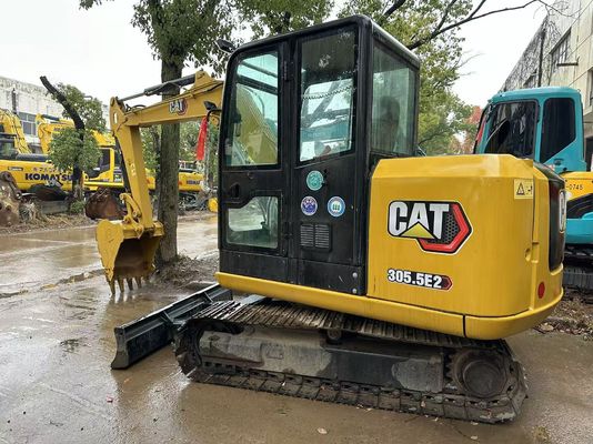 5.5 طن الحفارات المستخدمة CAT 305.5E Caterpillar 305.5