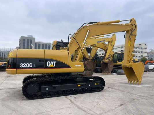 الحفرة المستخدمة Cat 320C الحفرة المتوسطة Caterpillar
