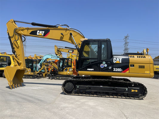 حفرة Caterpillar 320D2 مستعملة 20 طن حفرة القطط المتوسطة