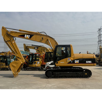 20 طن حفرة CAT 320C مستعملة حفرة Caterpillar 320D 320C 320DL