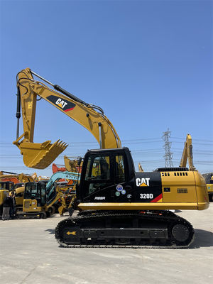 تم طلاء الحفارة المستخدمة CAT 320D 20 طن الحفارة المستخدمة Caterpillar 320D 320C 320DL