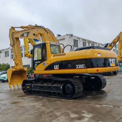 الحفارة المستخدمة Caterpillar 330CL الزحف الحفارة الثانية CAT 330 المتوسطة الحفارات