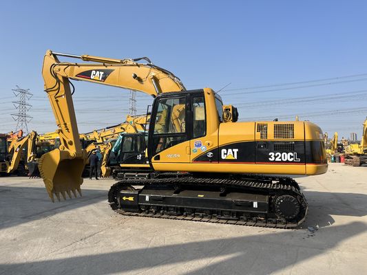 حفارة CAT 320CL مستعملة 20 طن حفارة كاتربيلر CAT 320C 320D 320GC متوسطة الحجم مستعملة