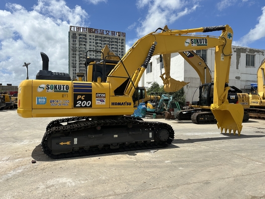 حالة جيدة استخدمت كوماتسو PC200-8 حفارة كوماتسو حفر