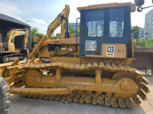 الجرافة CAT D6D المستخدمة مع جهاز التحكم الجوي الجرافة Caterpillar D3 D4 D5 المستخدمة
