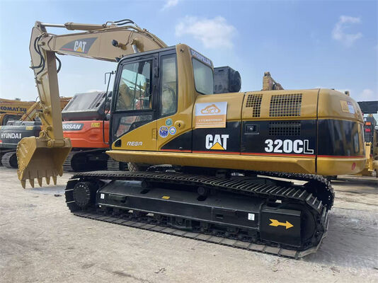 مبيعات ساخنة حفرة CAT 320CL مستعملة 20 طن حفرة Caterpillar 320D 320C 320DL