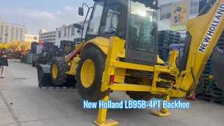 لودر حفار New Holland LB95B-4PT مستعمل